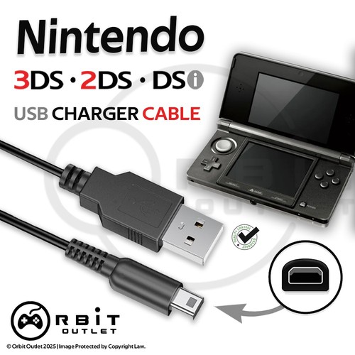 Nintendo usb charger cable - charger, for