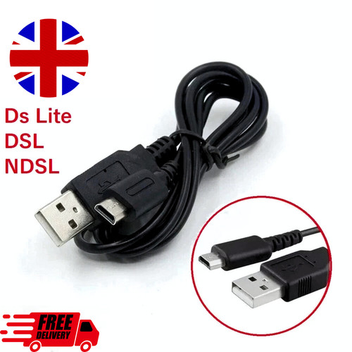 New nintendo usb charger cable - new,